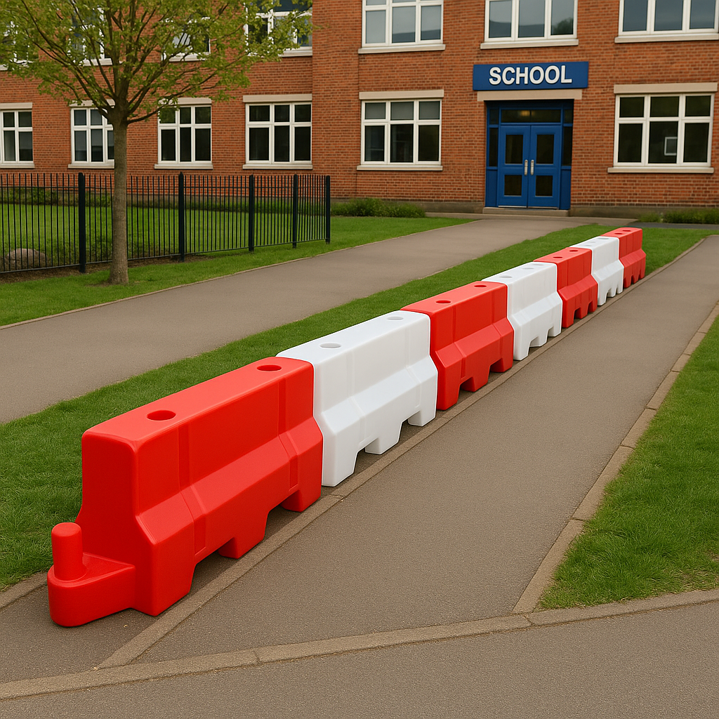 RB1300 Water-Filled Track Barrier – Heavy-Duty, Stackable Safety System for Motorsport 3