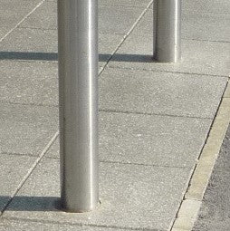 Premium Stainless Steel Round Bollard (48mm–204mm) – 1000mm Height | Fixed Traffic & Access Control Barrier