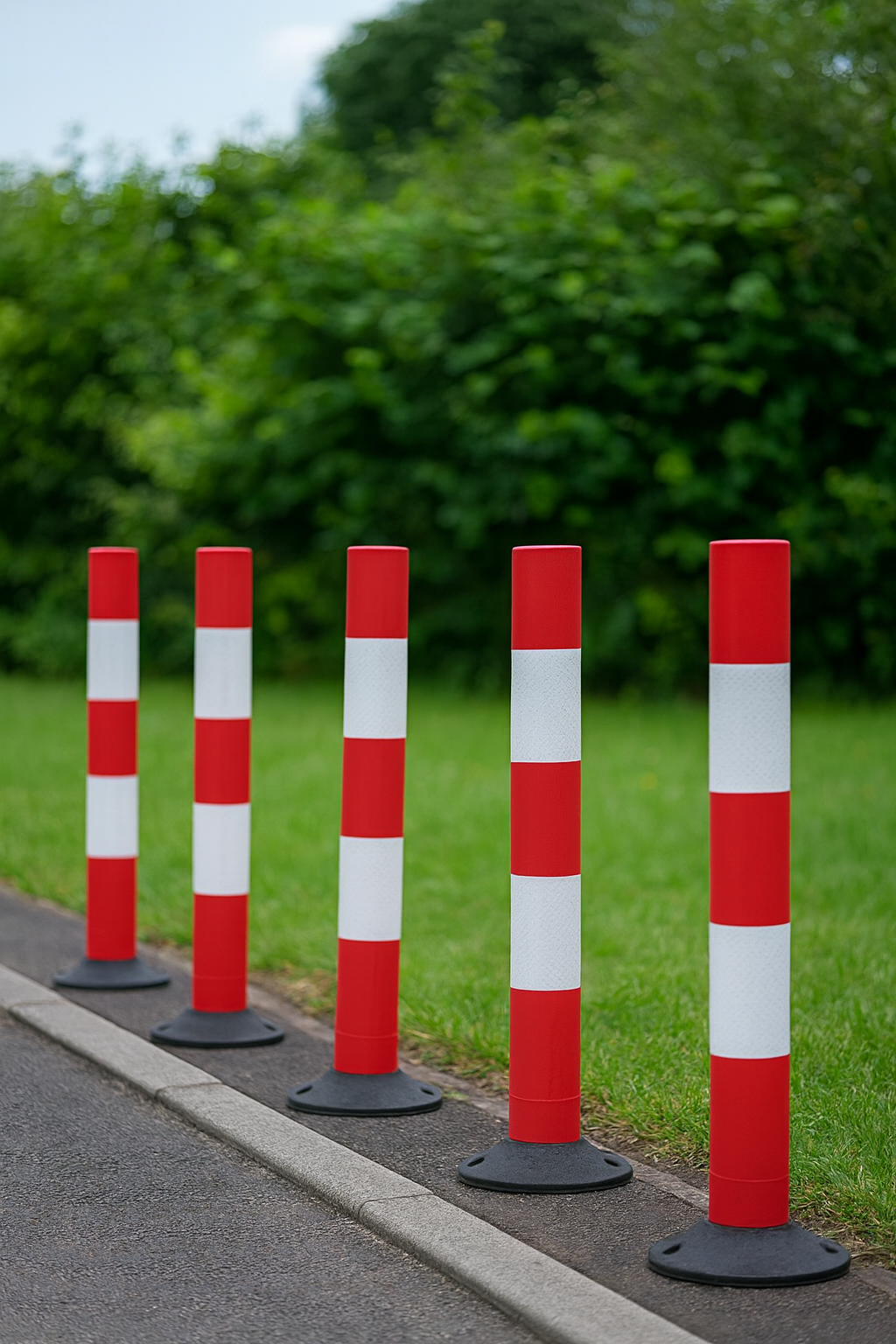 Self-Righting Flexible Traffic Post  2