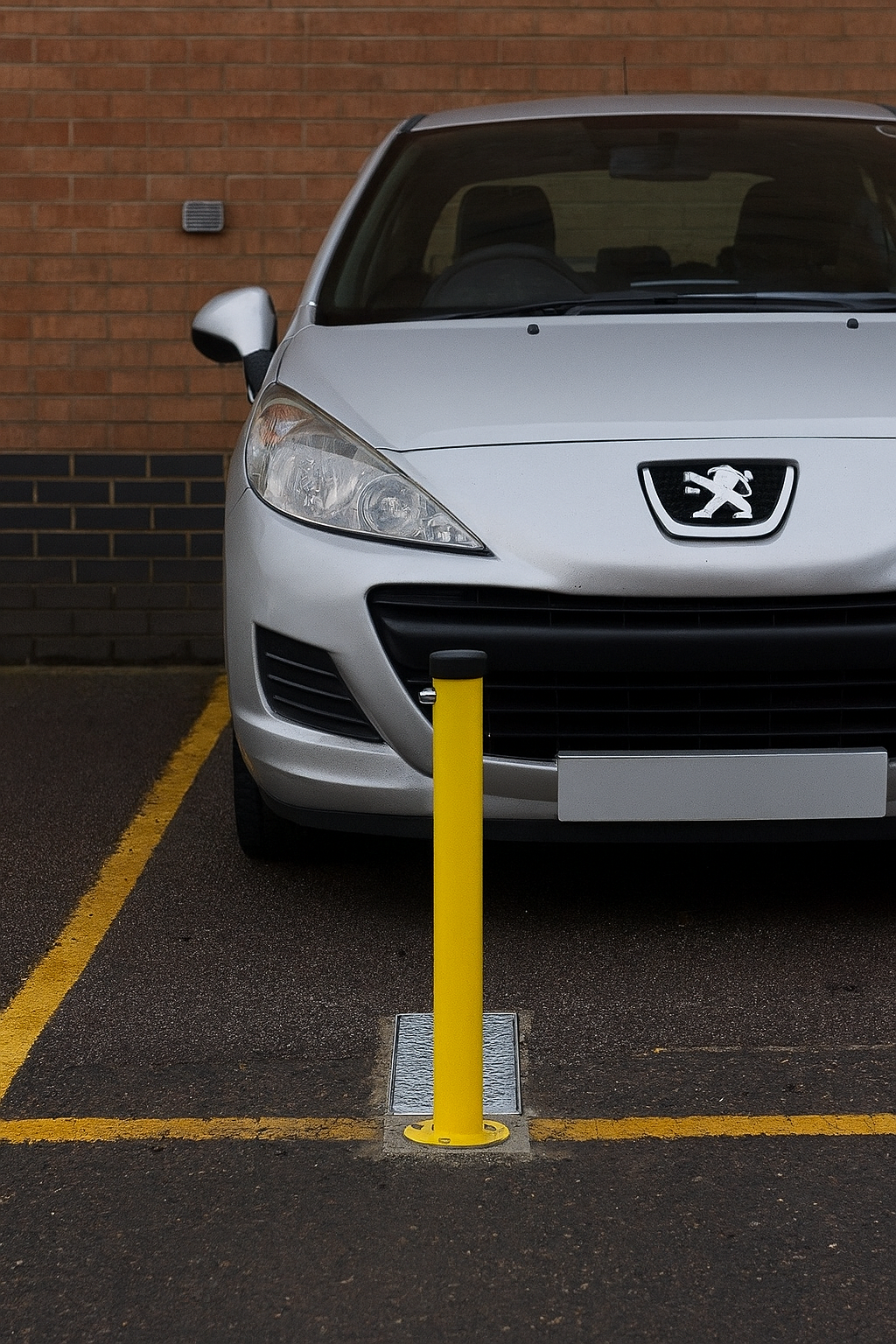 StealthGuard™ 580mm Retractable Parking Post 1