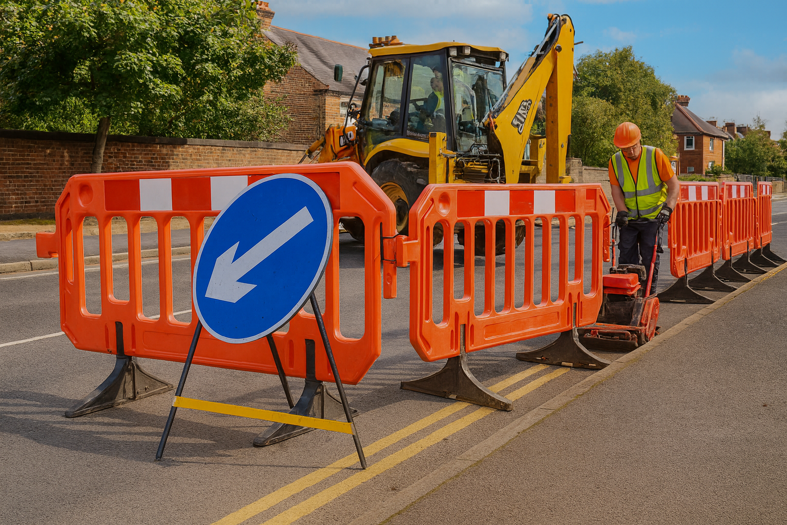 TRAFFIC-LINE HDPE Blow-Moulded Barrier 1