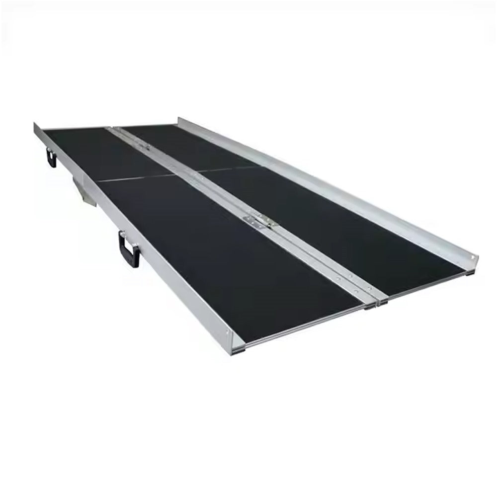 Heavy-Duty Multi-Fold Wheelchair Ramp 4-10 ft | Vehicle Access Made Easy & Safe