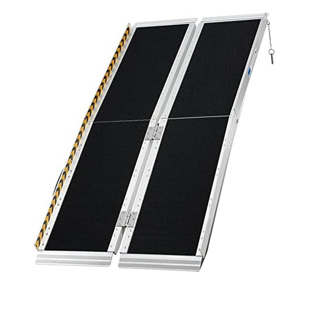 Heavy-Duty Multi-Fold Wheelchair Ramp 4-10 ft | Vehicle Access Made Easy & Safe