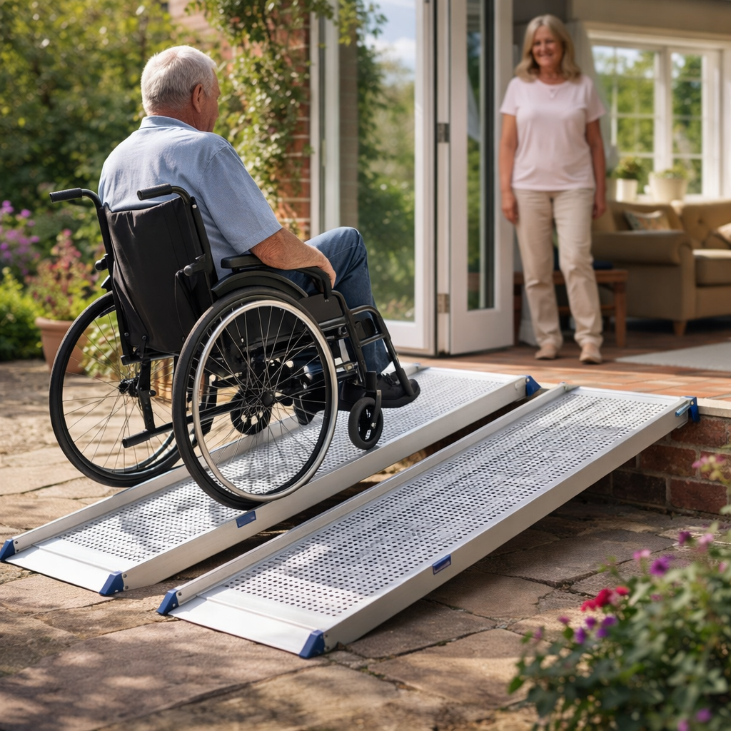 Combination Wheelchair Ramps – 2000mm-3000mm – Lightweight – Mobility Aid