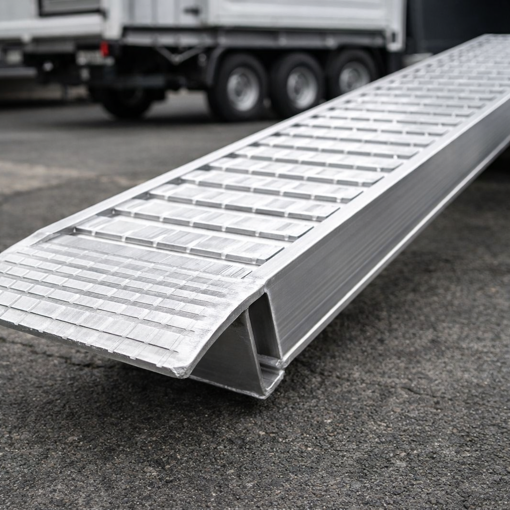 Heavy Duty Aluminium Loading Ramps – 1000mm x 520mm – 29000kg Capacity – Industrial Use