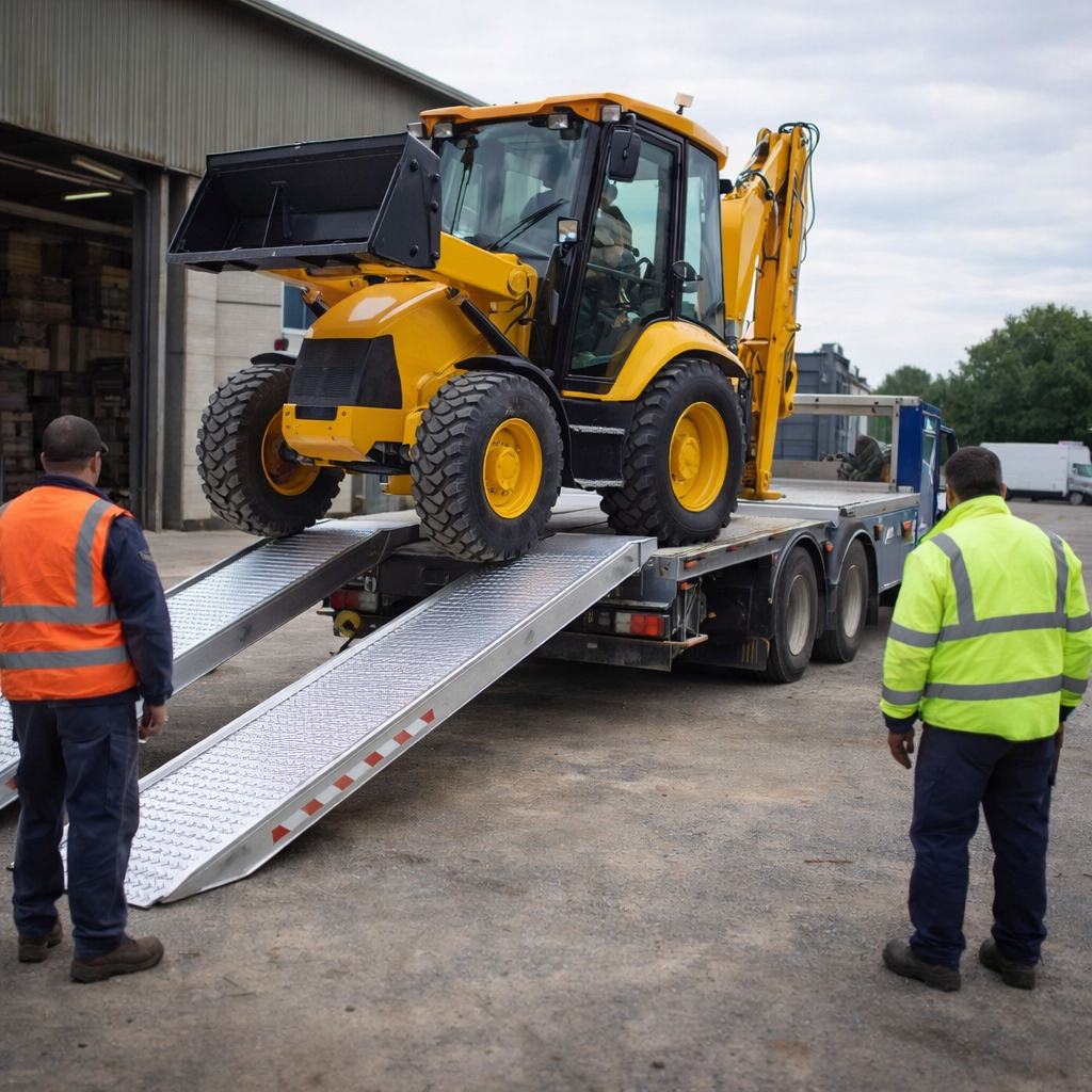 Aluminium Loading Ramps – 2500x510mm – 9000kg Capacity – Construction