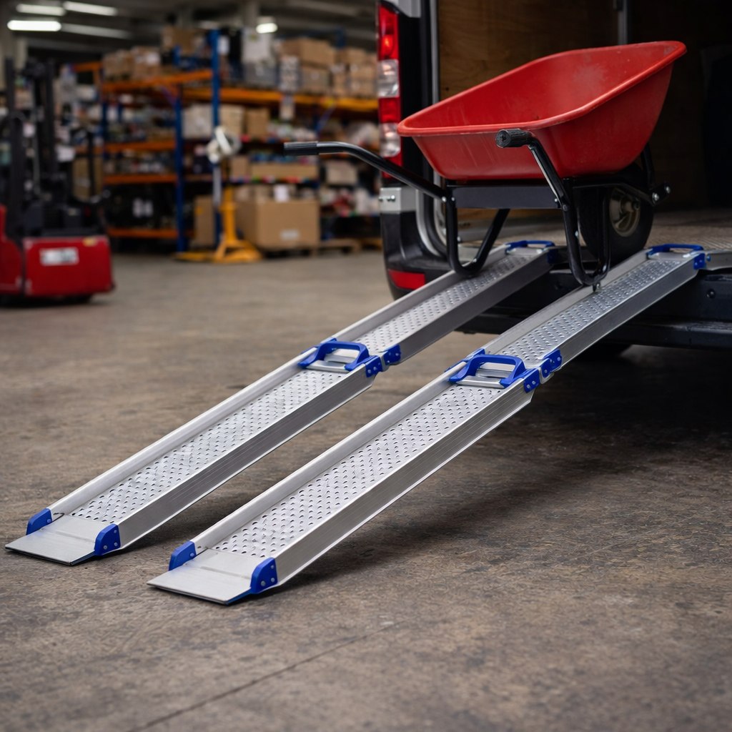 Folding Channel Ramps – 1100mm-2120mm – Lightweight – Mobility Aid
