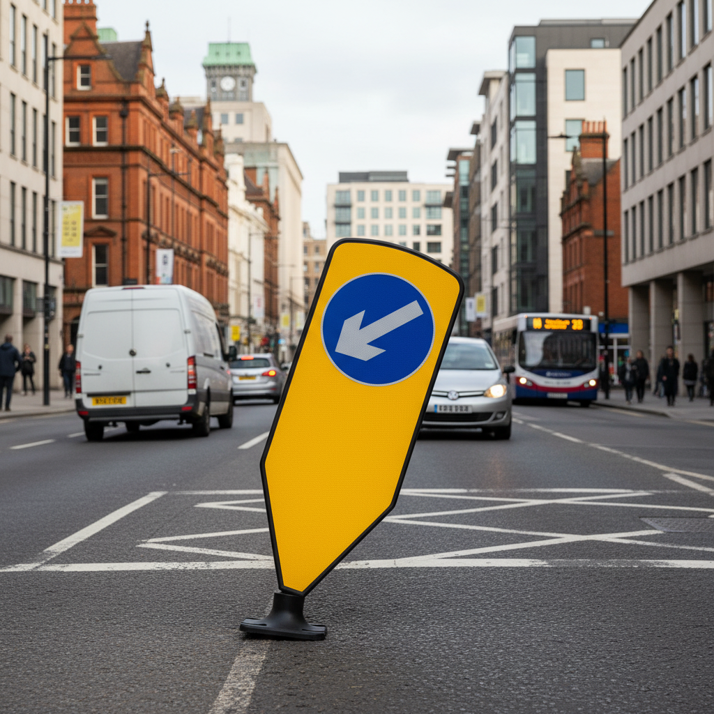 Premium Reflective Flexible Traffic Bollard for Junctions and Car Parks with Easy Installation and Compliance Standards