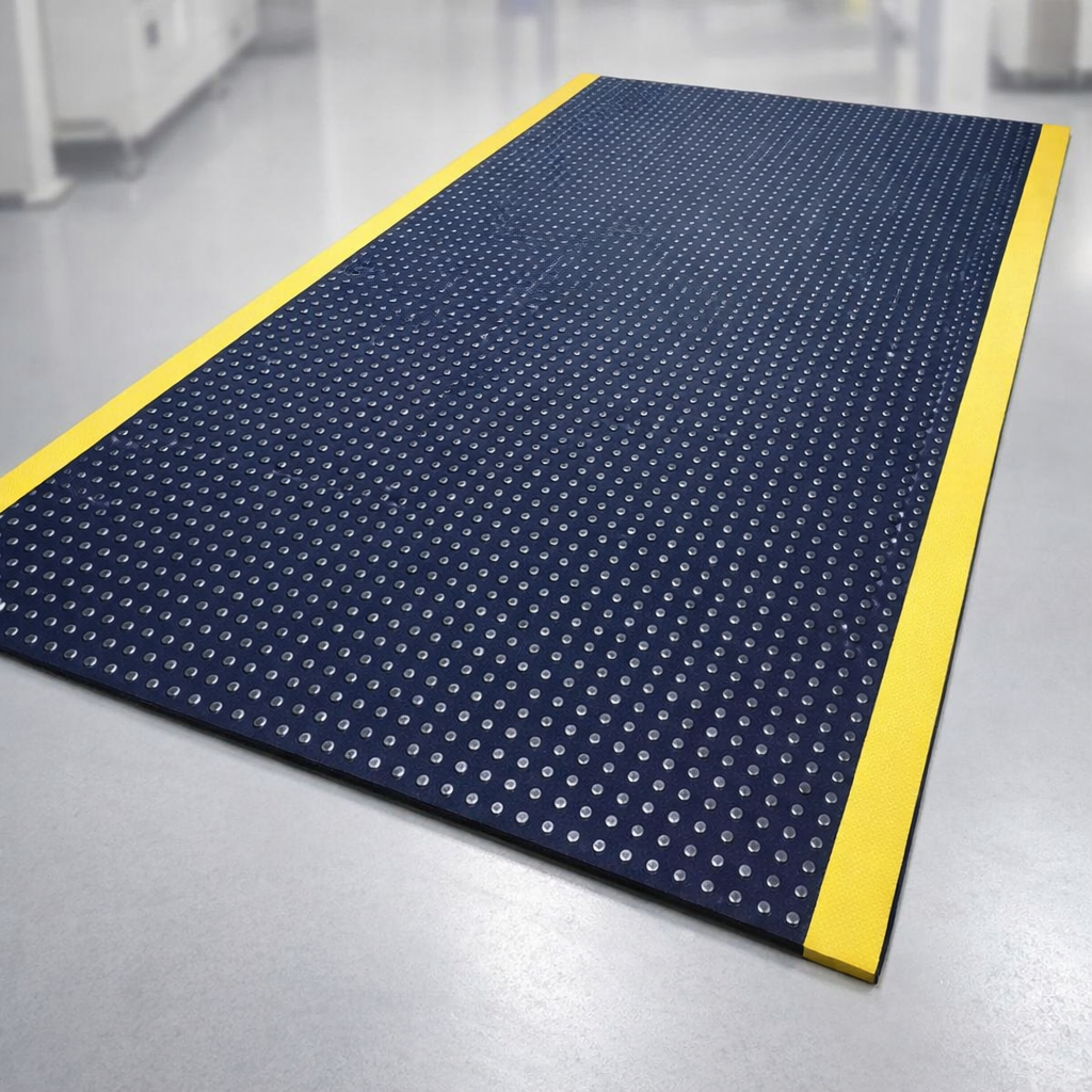 Anti-Fatigue Rubber Floor Mat – 91cm x 91cm – Heavy Duty – Industrial Use