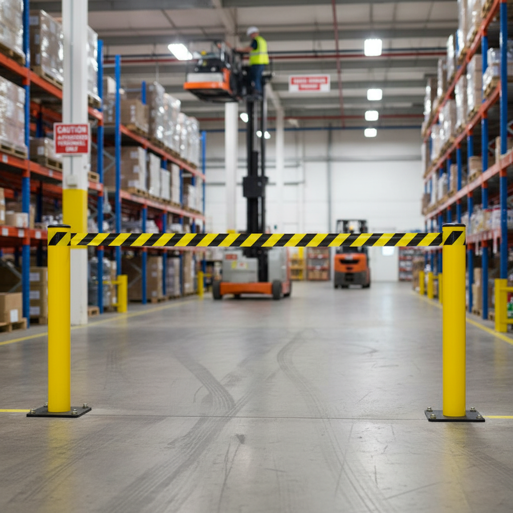 Premium Heavy Duty Barrier Tape - Extra Thick 250m on Spool with Integrated Cutter for Outdoor Use