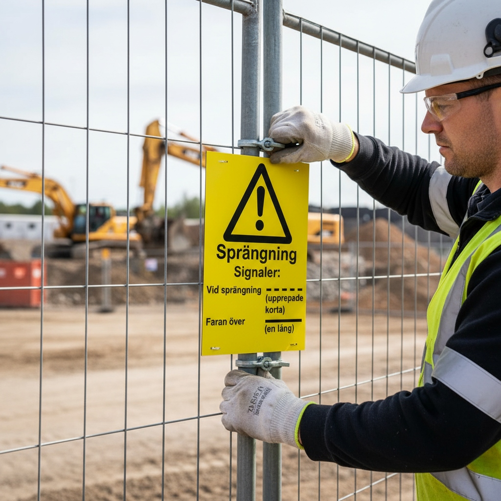 Premium Warning Sign for Explosive Risk Management - Durable PVC, Self-Adhesive, and Aluminum Options with Easy Installation