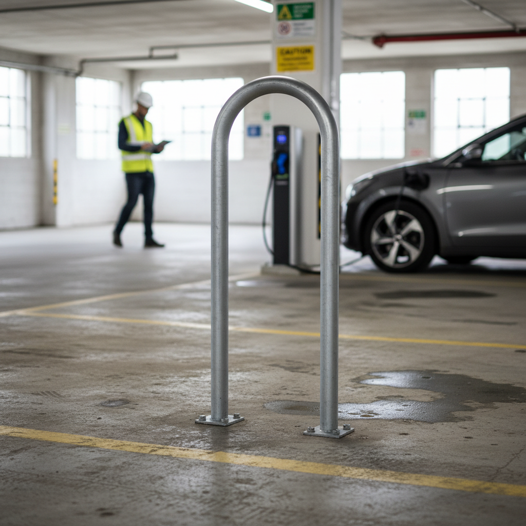 Premium 50mm Diameter EV Protector Hoop Guard - Cost-Effective and Durable Charging Point Protection