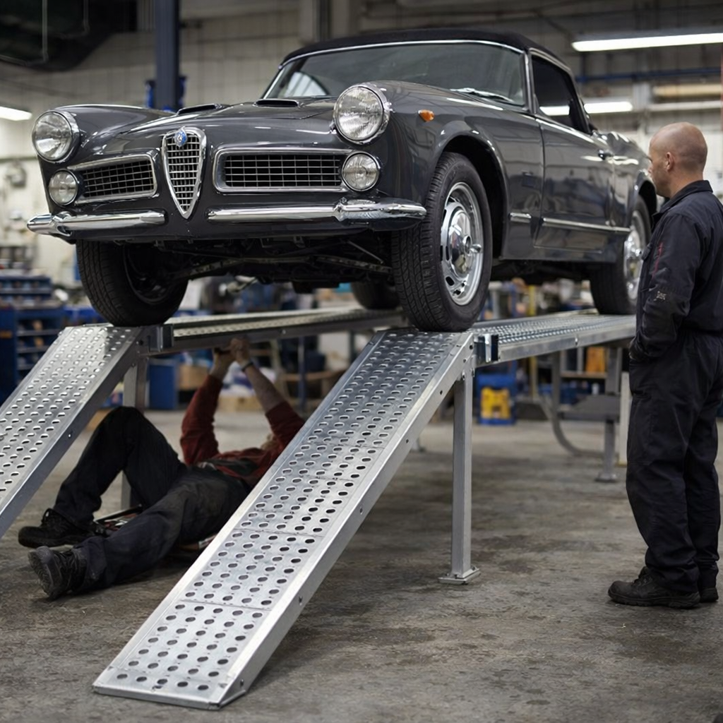 Car Ramps – 1500mm L x 615mm W – 2900kg Capacity – Vehicle Access