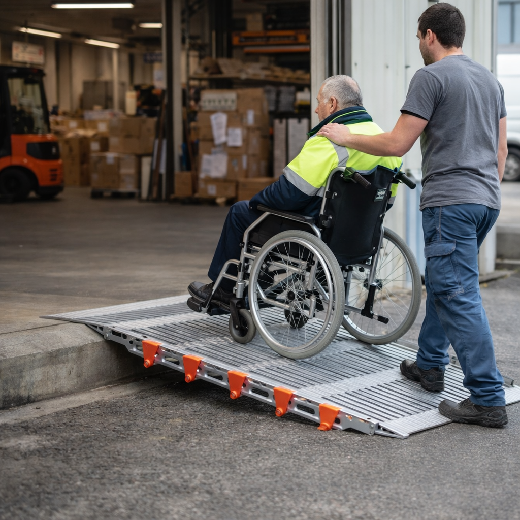 Rollable Ramp – 935mm Wide – Heavy Duty – Wheelchair & Scooter Access