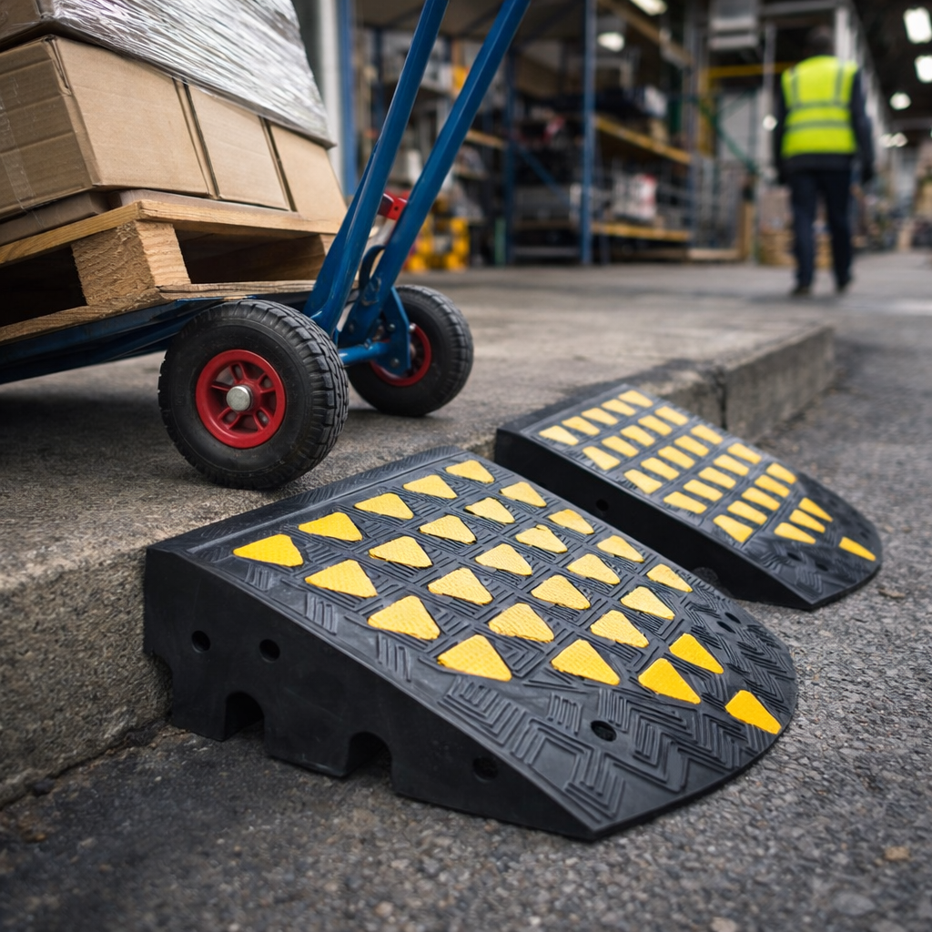 Rubber Kerb Ramp Kit – 150mm – Heavy Duty – Vehicle Access