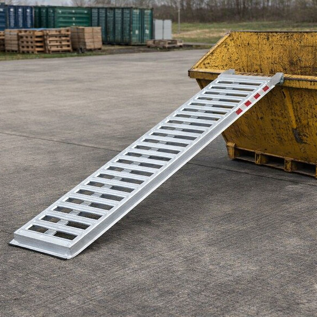 Skip Ramp – 560mm Wide – 300kg Capacity – Professional Use
