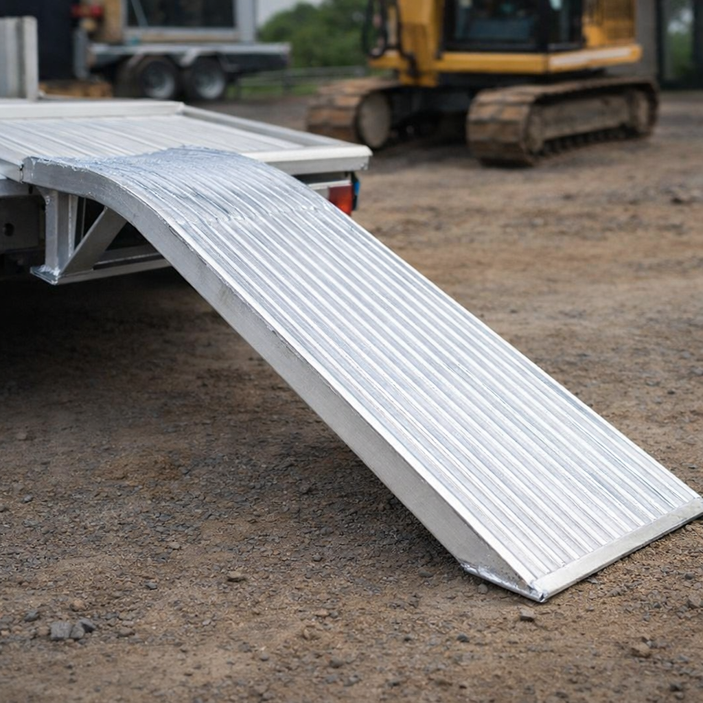 Aluminium Loading Ramps – 3500mm x 390mm – Heavy Duty – Industrial Use