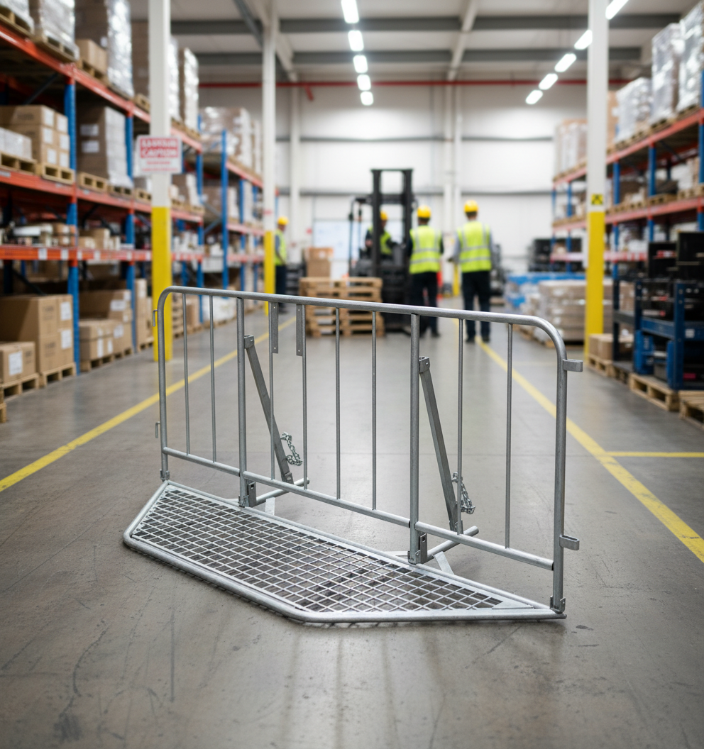 Professional Heavy Duty Event Barrier Fencing for Concerts - Steel Construction with High Crowd Pressure Resistance