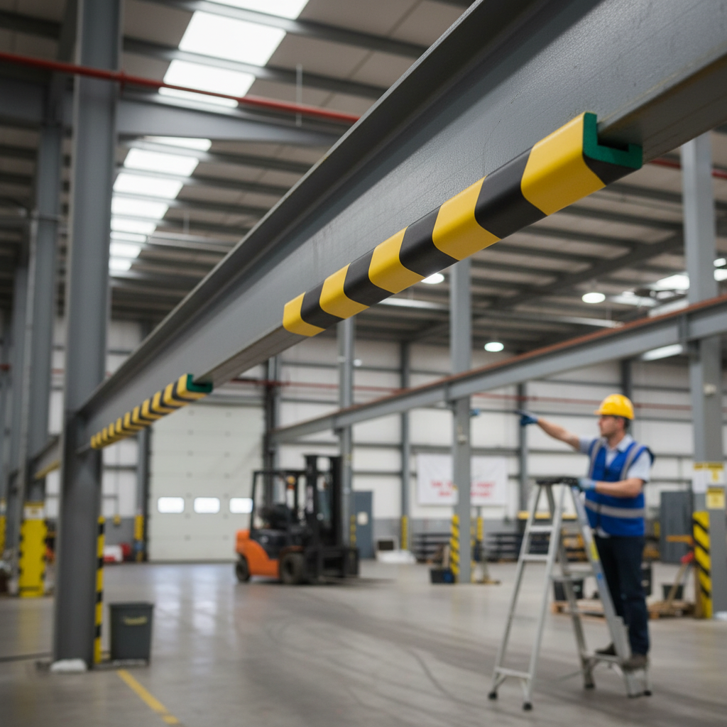 Premium Foam Profile I-Beam Protection Strips - Push Fit Design for 5 Metre Lengths to Enhance Safety and... | Barriers Co