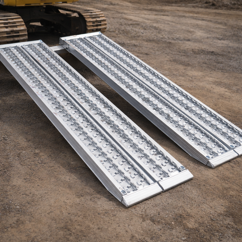 Heavy Duty Loading Ramps – 2500mm x 600mm – 48,000kg Capacity – Industrial Use