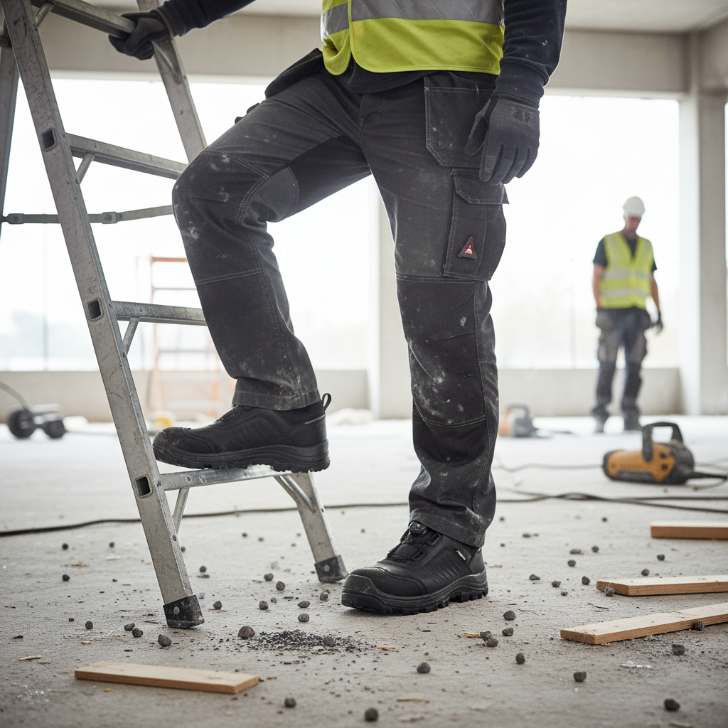 Professional Waterproof Safety Shoe with Composite Toecap and Flexible Midsole for Outdoor Work