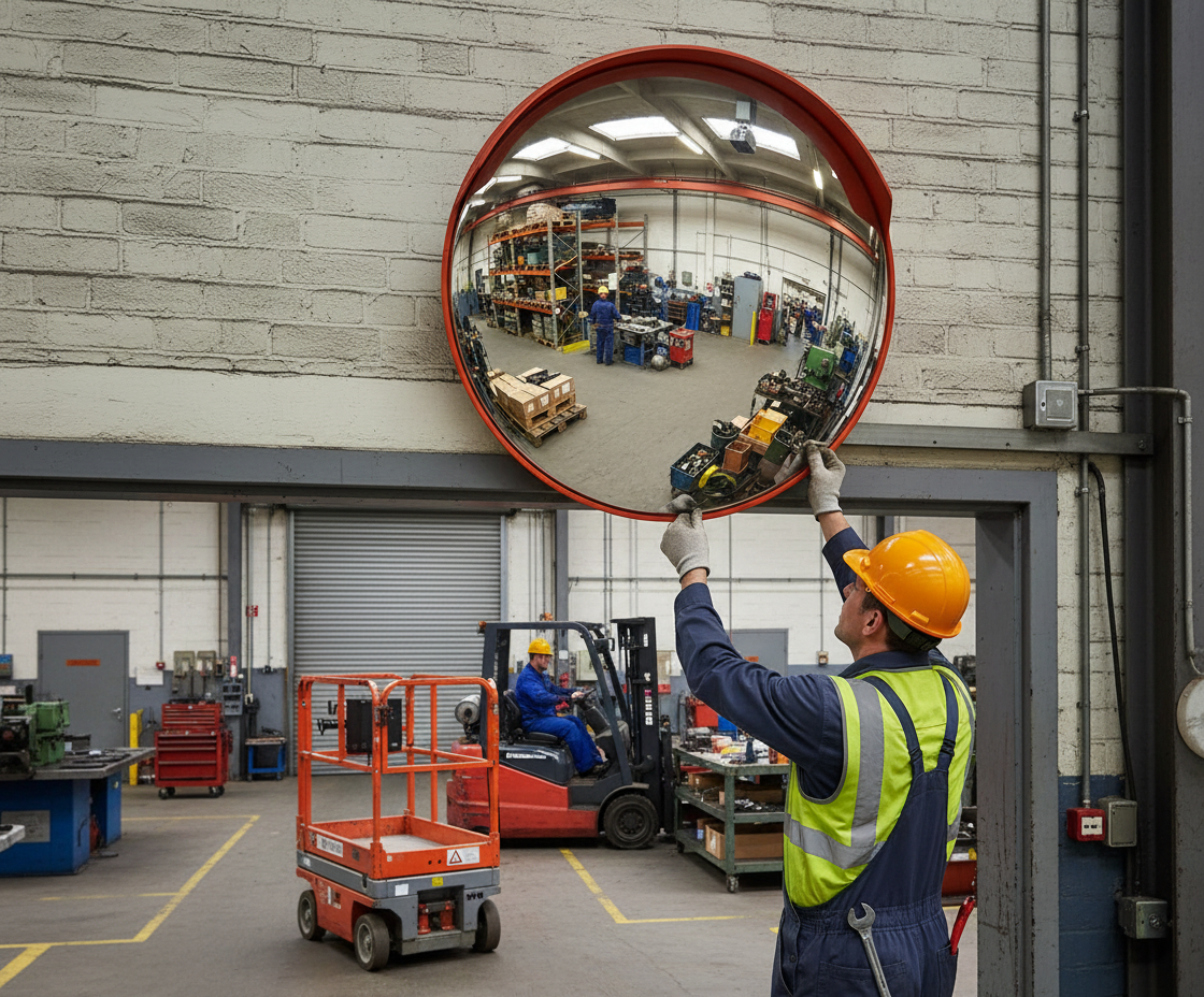 Premium Multi-Purpose Mirror Plate with Aluminum Frame - Durable, Impact Resistant, Easy Installation for Commercial Use