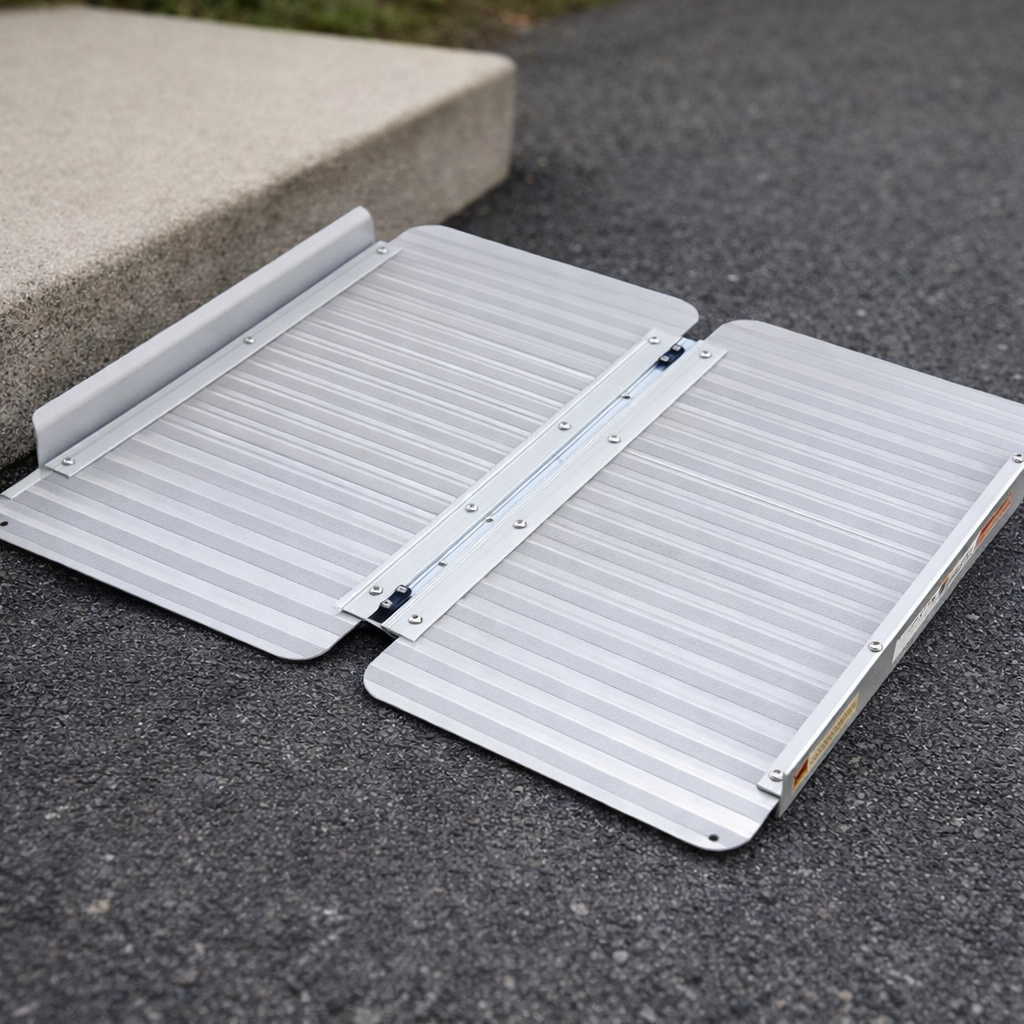 Folding Wheelchair Ramp – 2ft – Aluminium – Mobility Access