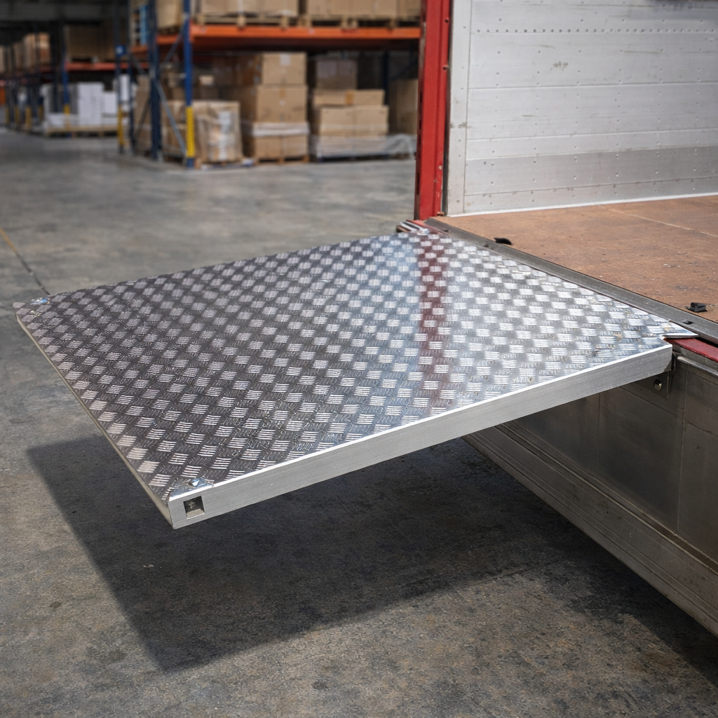 Removable Loading Bridge – 1200mm x 1250mm – 610kg Capacity – Commercial Use