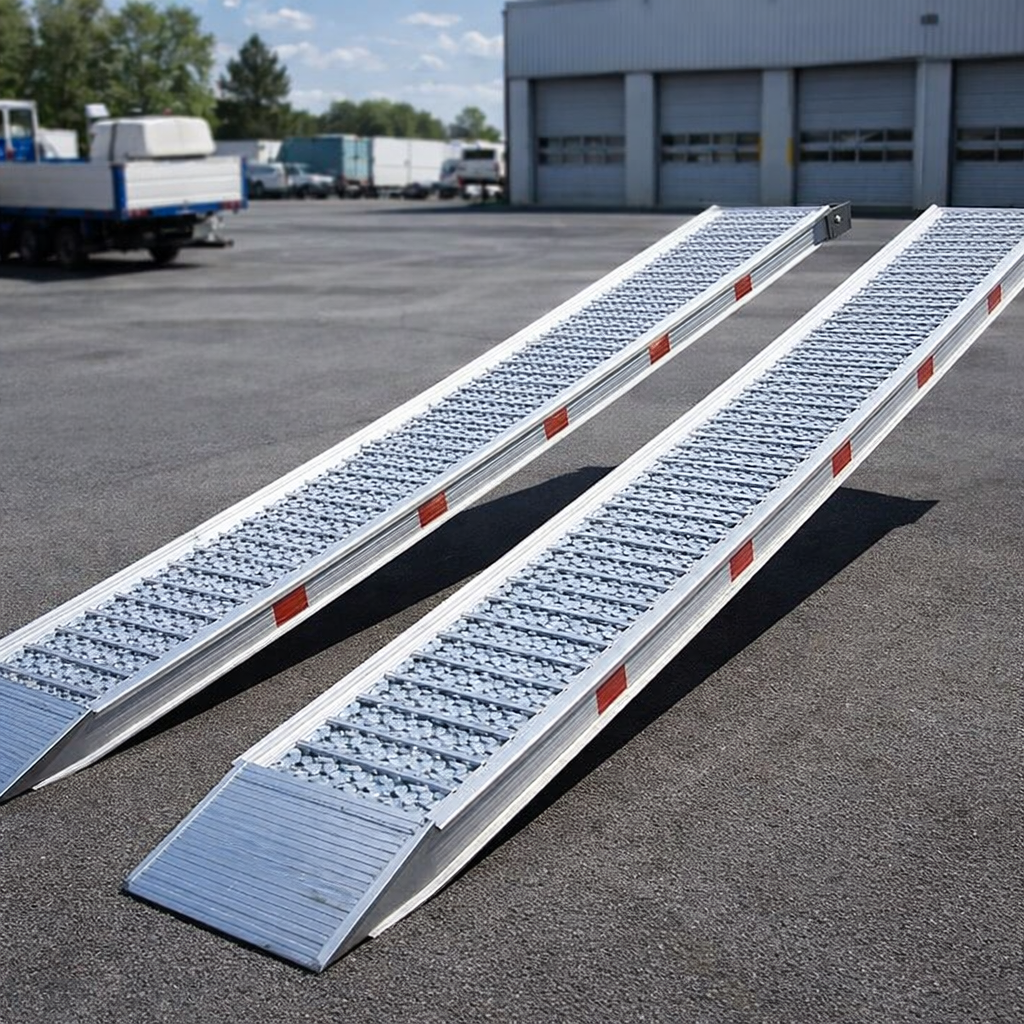 Aluminium Loading Ramps – 4000mm x 460mm – 6320kg Capacity – Industrial Use