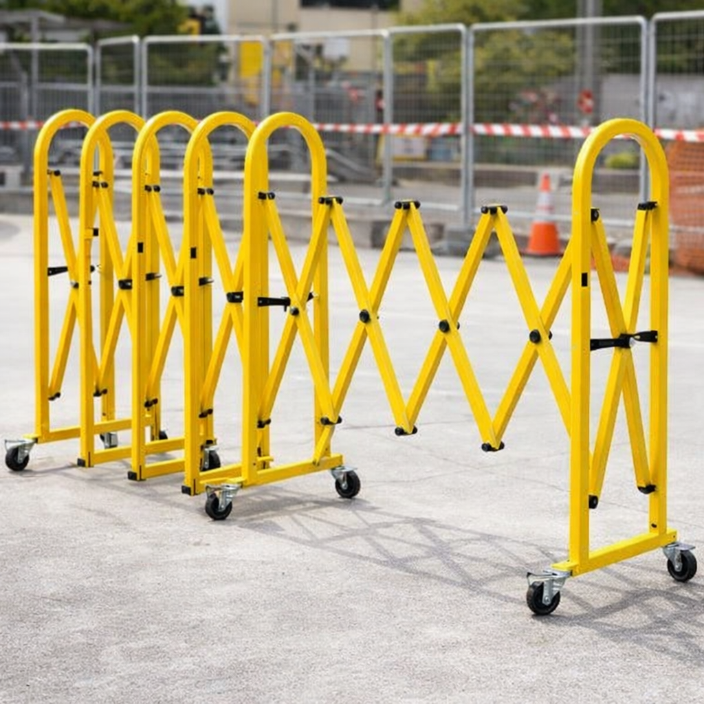 Extendable Safety Barrier – Expands to 2.1m – Heavy Duty – Indoor/Outdoor Use