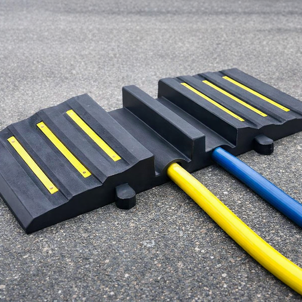 Hose Protector Ramp – 850mm x 300mm x 90mm – Heavy Duty – Fire Truck Use