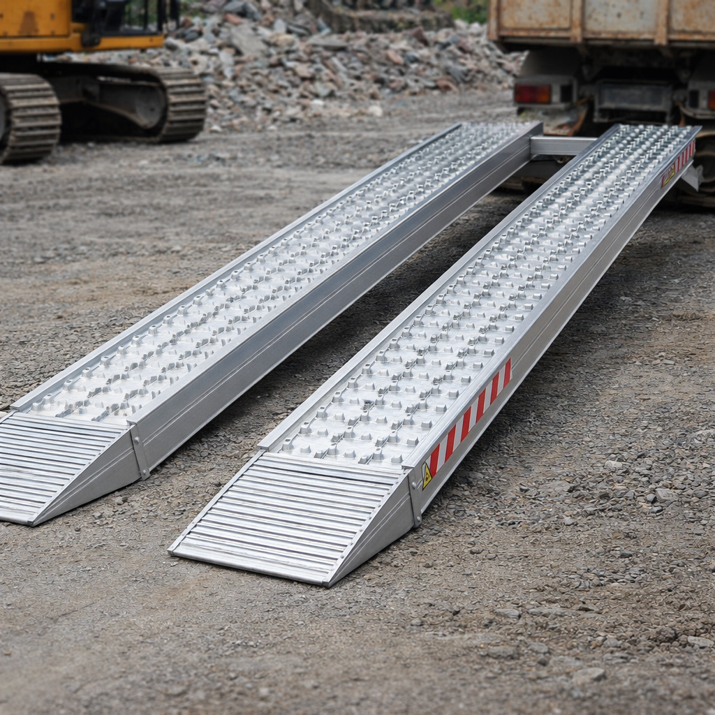 Heavy Duty Loading Ramps – 3000mm x 450mm – 26,200kg Capacity – Industrial Use