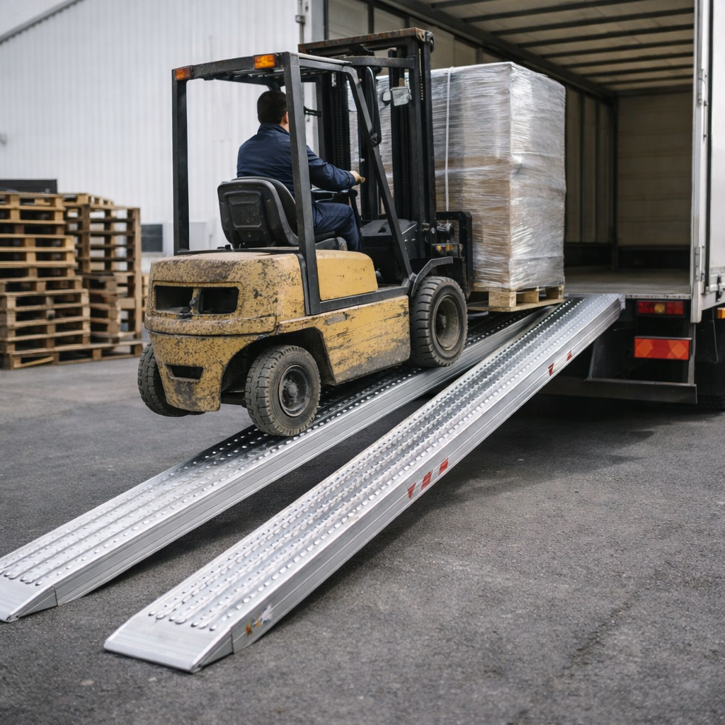 Aluminium Loading Ramps – 3000x390mm – Heavy Duty – Industrial Use