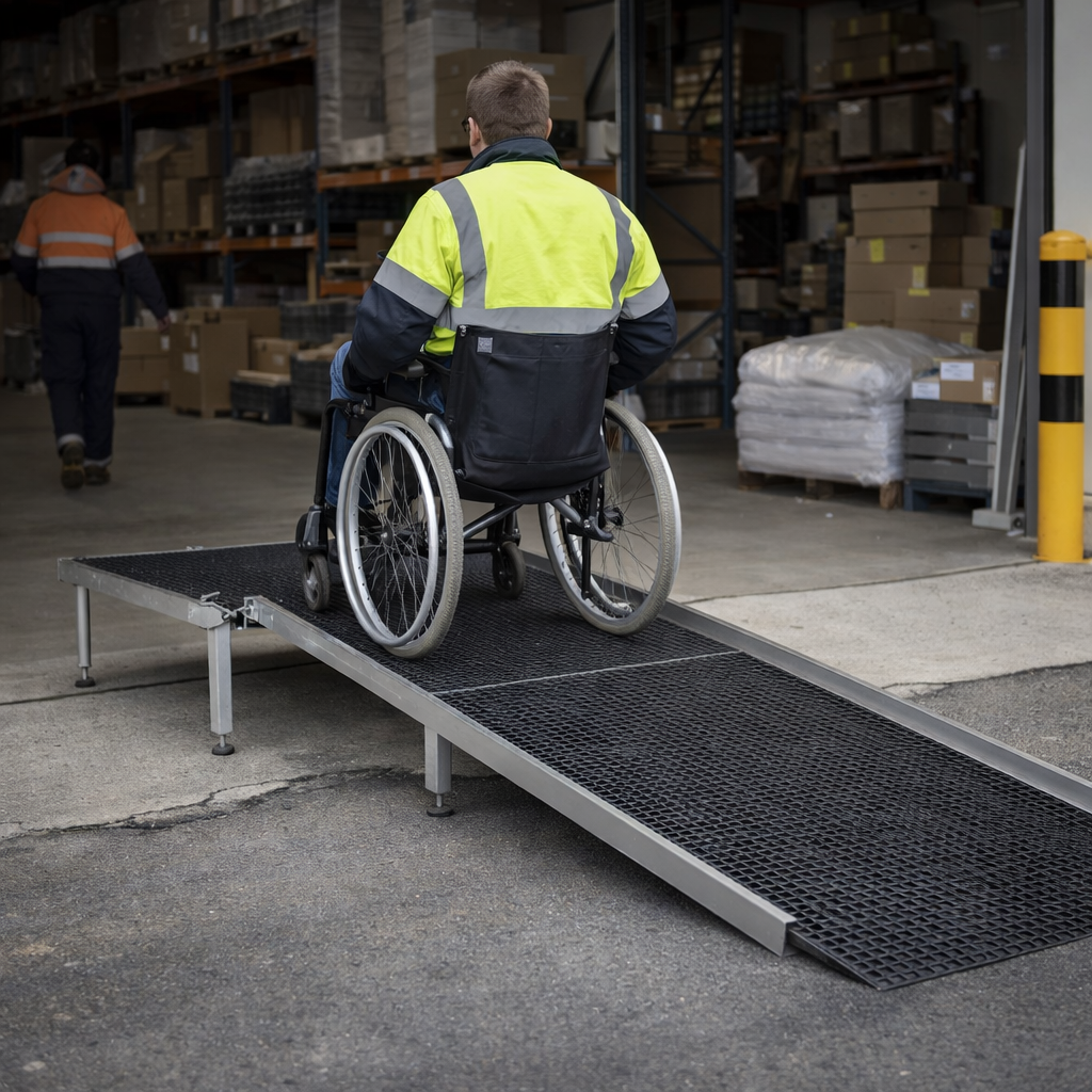 Aluminium Modular Ramp Kit – 900mm x 2500mm – No Handrails – Wheelchair Access