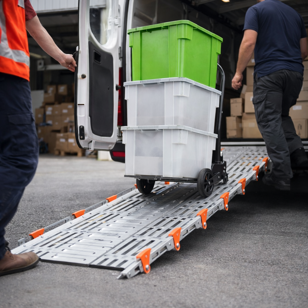 Loading Ramp – 785mm Wide – Aluminium, 453kg Capacity – Vehicle Access
