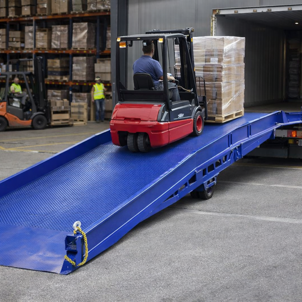 Industrial Yard Ramp – 11260mm L x 2260mm W – 7000kg Capacity – Commercial Use