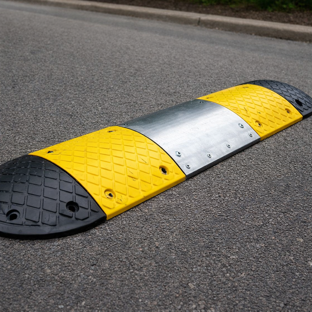 Heavy Duty Speed Bump Kit – 1500mm x 450mm x 60mm – Steel Plate – Traffic Control