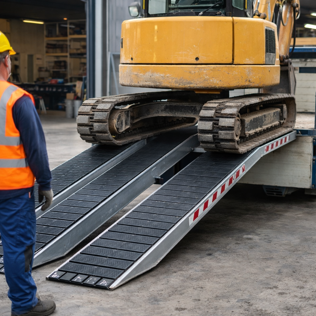 Heavy Duty Ramps – 4000mm x 720mm – 14,362kg Capacity – Industrial Use