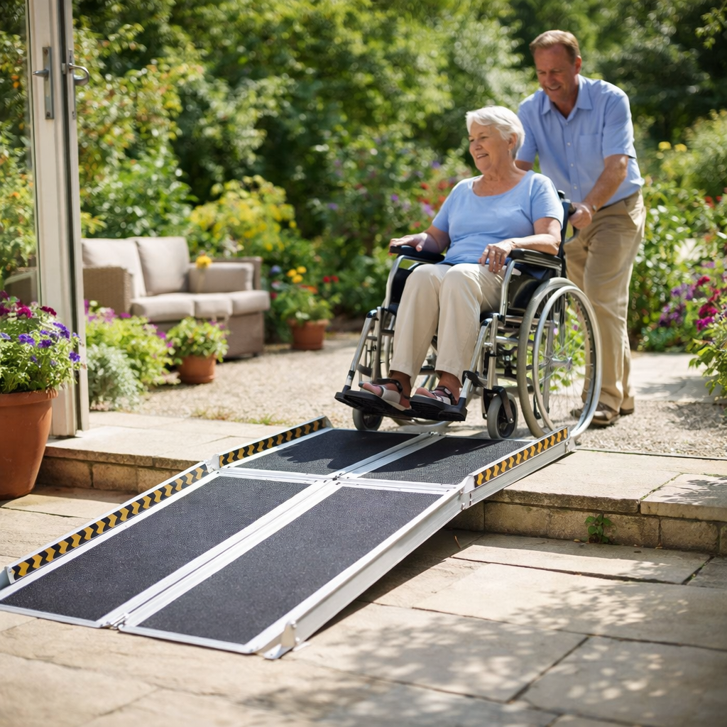 Wheelchair Ramp – Multi-fold – 4ft-10ft – Mobility Access