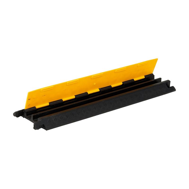 2-Channel Cable Protector Robust Safety Solution for Cable Management