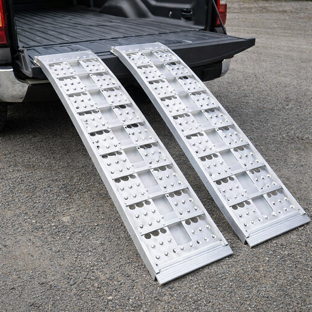 Aluminium Loading Ramp – Black – Heavy Duty – Commercial Use
