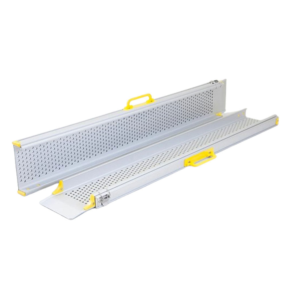 Telescopic Wheelchair Ramp – Adjustable 6-12ft | Lightweight, Non-Slip, Up to 250kg Capacity
