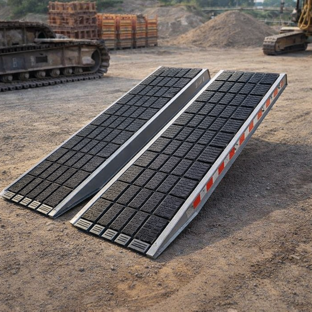 Steel Track Ramps – 2000mm x 720mm – Heavy Duty – Industrial Use