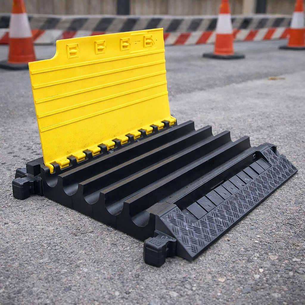 Cable Protector – 5 Channels – 5000kg Capacity – Indoor/Outdoor