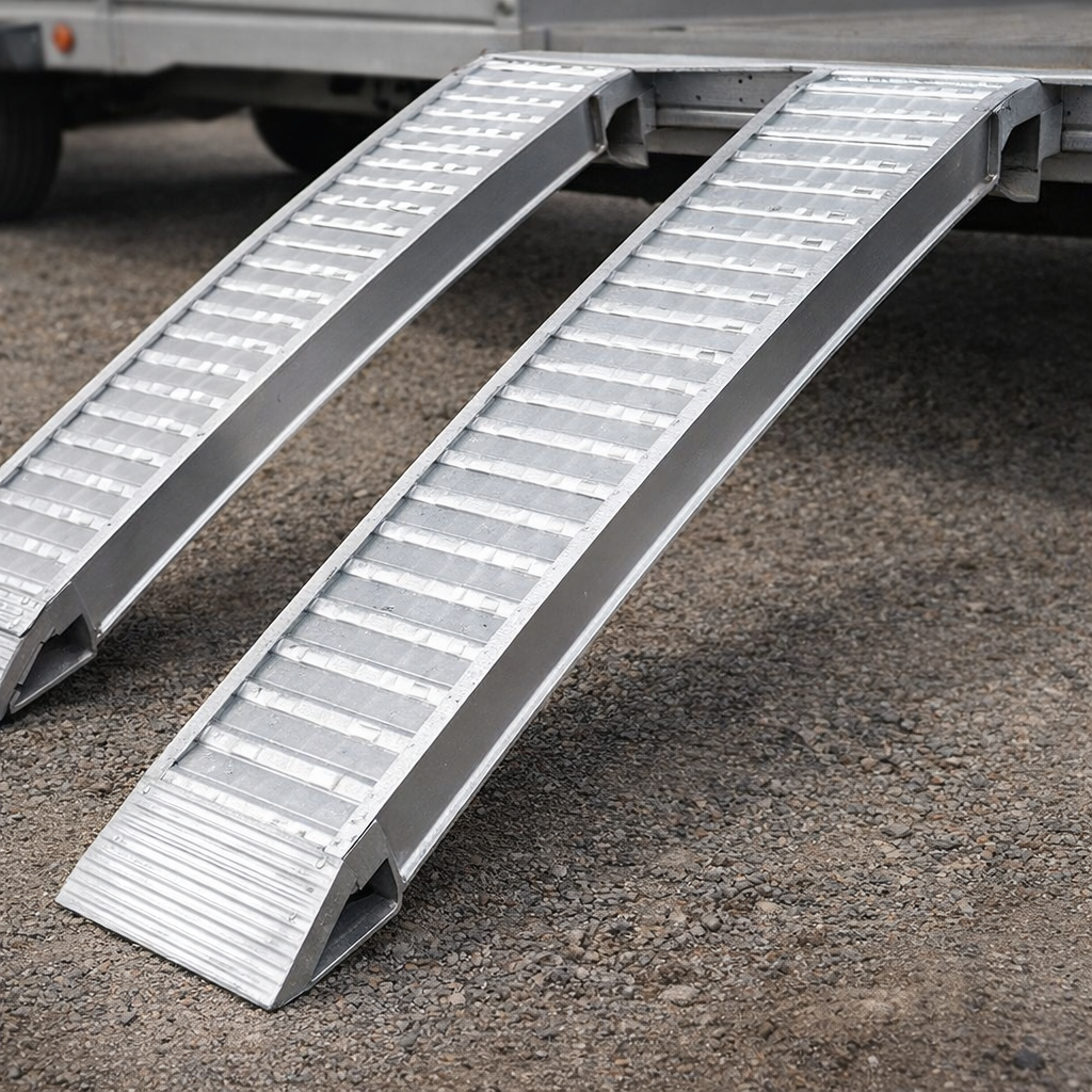Heavy Duty Aluminium Loading Ramps – 1500x390mm – 21500kg Capacity – Industrial Use