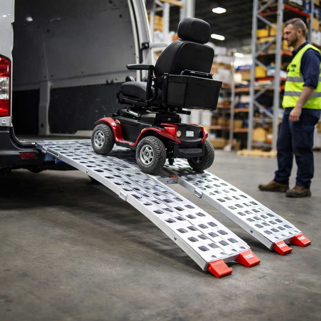 Loading Ramp – 2200mm x 285mm – Double Support Bar – Commercial Use