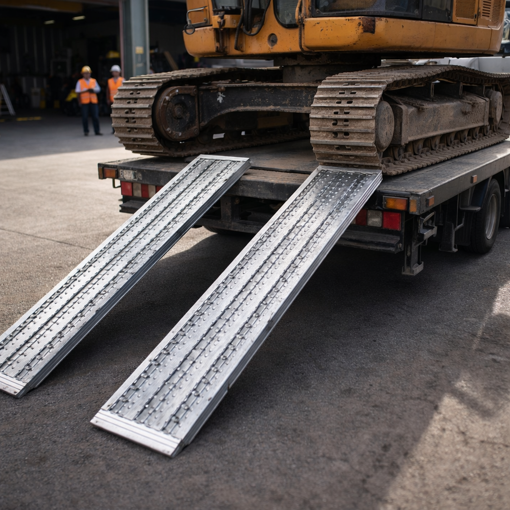 Heavy Duty Loading Ramps – 1500mm x 450mm – 40,000kg Capacity – Industrial Use