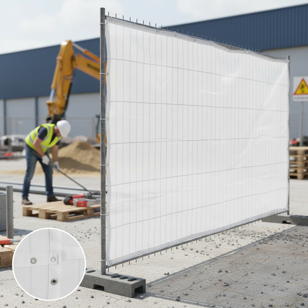 Premium Fence Mesh 3.50m x 2.00m - UV-Resistant HDPE with Reinforced Edges and Aluminium Eyelets for Privacy Screening