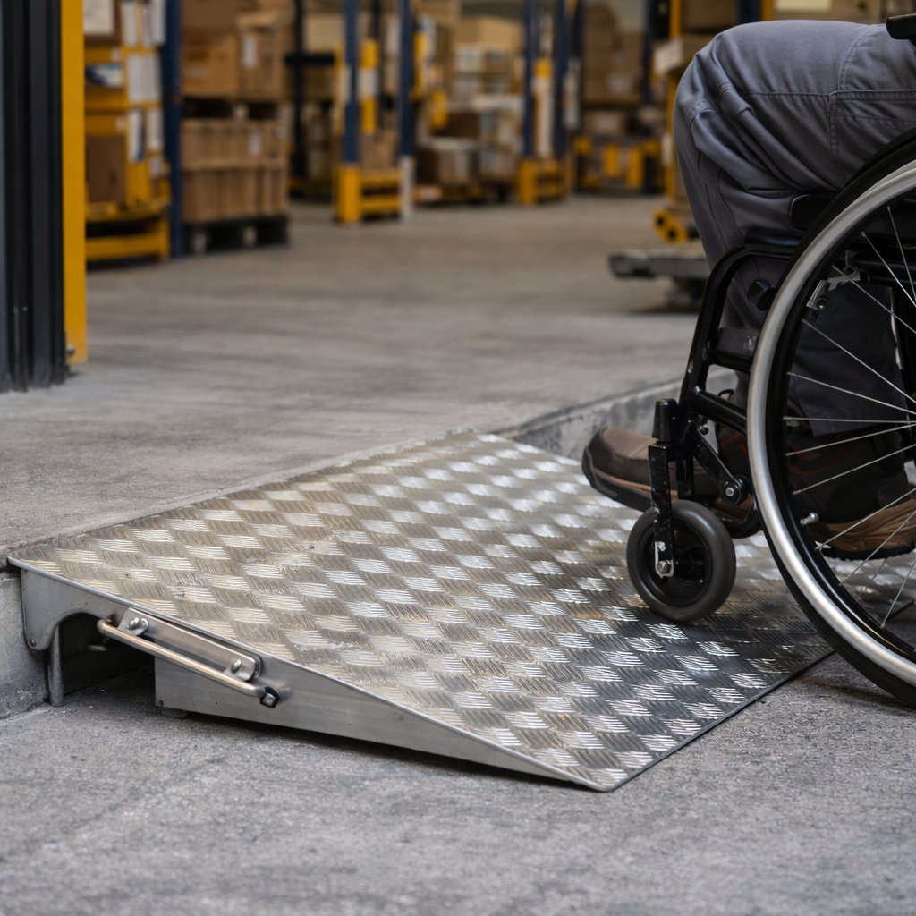 Standard Threshold Ramp – Lightweight – 250kg Capacity – Wheelchair Access
