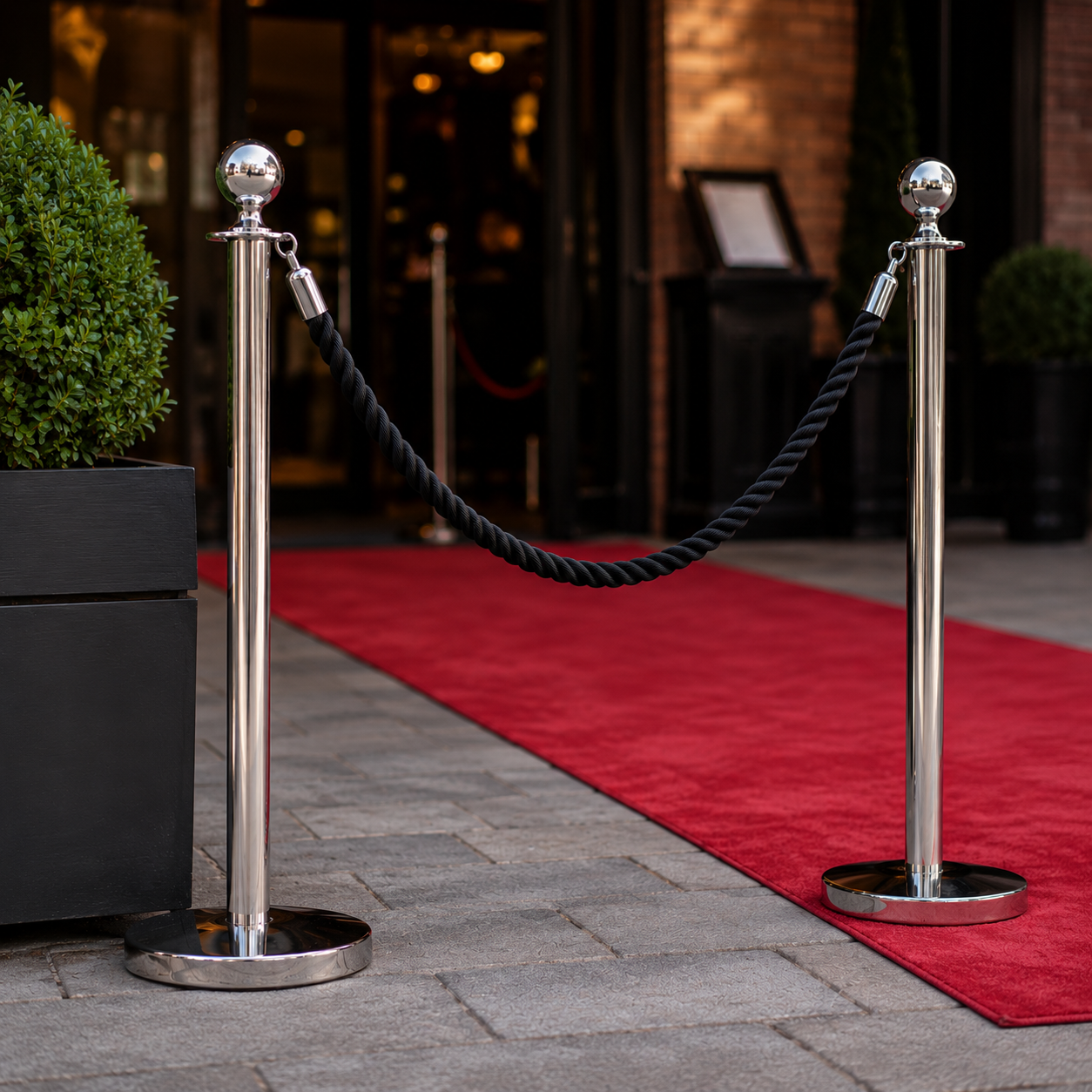 Premium Polypropylene Barrier Rope with Snap Ends for Event Management